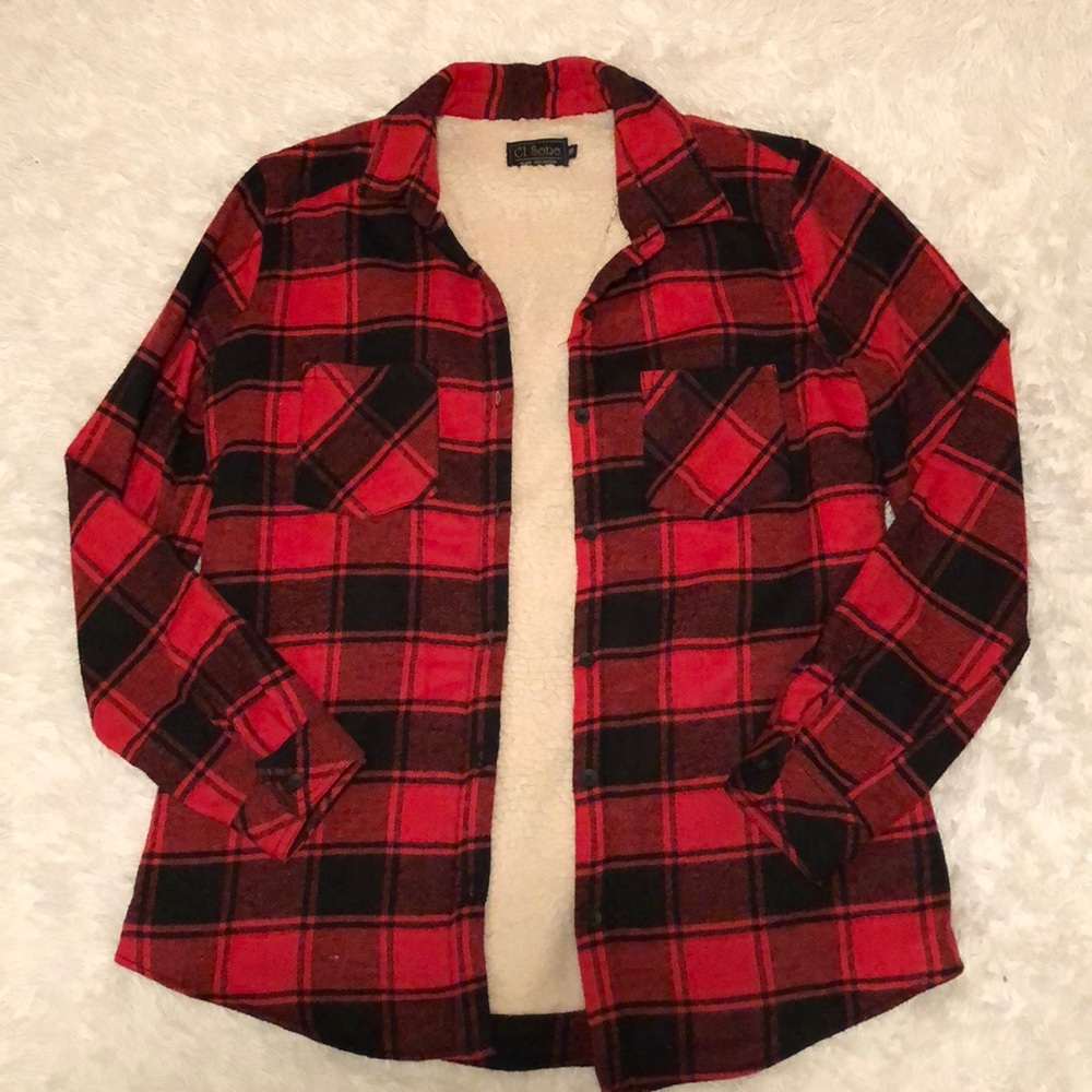 Plaid long sleeve